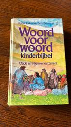 Woord voor woord- kinderbijbel, Ophalen of Verzenden, Zo goed als nieuw