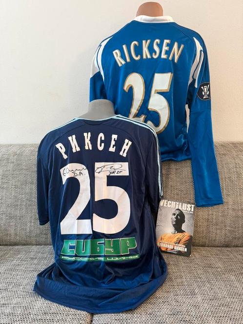 Matchworn spelersshirts Fernando Ricksen Zenit st.Petersburg, Verzamelen, Sportartikelen en Voetbal, Gebruikt, Shirt, Buitenlandse clubs