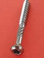 50 Terras of Vlonderschroeven houtschroeven 5x 60 mm steiger, Watersport en Boten, N, Verzenden, Nieuw, N