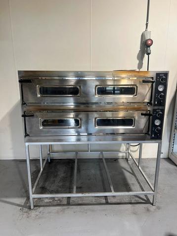 Pizza oven 9+9 met dubbele kamer beschikbaar voor biedingen