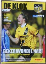 NAC Breda - FC Groningen 21-01-2009 programma KNVB Beker, Ophalen of Verzenden, Gebruikt, NAC Breda, Boek of Tijdschrift