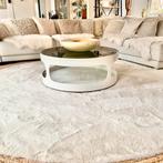 Giant creme - xxxl fluffy vloerkleed 275CM - fotoshoot, Ophalen, Rond, 200 cm of meer, Zo goed als nieuw