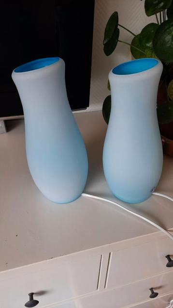 Ikea tafellamp type mylonit blauw, lees de beschrijving beschikbaar voor biedingen