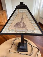 Art deco tafellamp met gravures van Krommenie, Antiek en Kunst, Ophalen