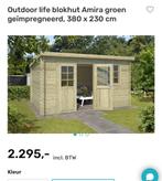 Helemaal compleet nieuwe blokhut, Tuin en Terras, Tuinhuizen, Ophalen, 200 tot 400 cm, Blokhut, Nieuw