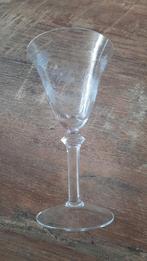 Drinkglas met gravering, Ophalen, Zo goed als nieuw, Borrel- of Shotglas
