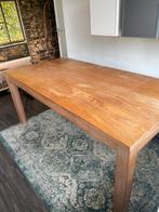 Teak houten eettafel 90x 180, 50 tot 100 cm, 150 tot 200 cm, Teakhout, Rechthoekig