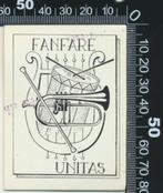 Sticker: Fanfare Unitas, Verzenden, Zo goed als nieuw, Bedrijf of Vereniging