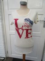 Tommy Hilfiger LOVE stretchtop maat S, Ophalen, Zo goed als nieuw, Korte mouw, Maat 36 (S)