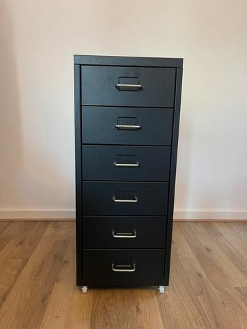 Bureau ladenkastje IKEA Helmer - zwart beschikbaar voor biedingen