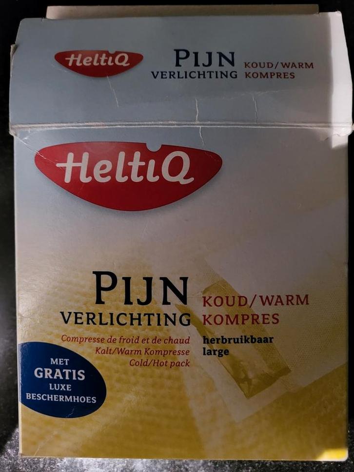 Heltiq koud/warm kompres 12x29 cm, Sport en Fitness, Gezondheidsproducten en Wellness, Zo goed als nieuw, Overige typen, Ophalen of Verzenden