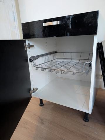 Ikea Faktum kastje 60x60x70 inclusief afdekpanelen - afbeelding 3