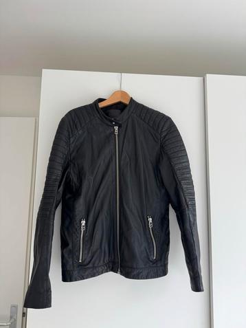 Goosecraft Zwarte Leren Jas - Stijlvol! beschikbaar voor biedingen