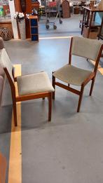 Vintage Stoelen Set van 2, Ophalen, Hout, Gebruikt, Twee