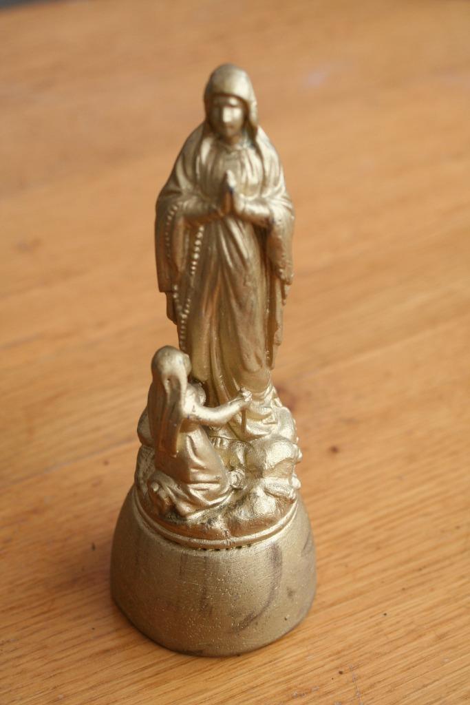 Antieke mooie oude klein religieus Beeldje Maria, Antiek en Kunst, Antiek | Religie, Ophalen of Verzenden