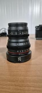 Meike MFT Cinema Lens 25mm T2.2, Audio, Tv en Foto, Fotografie | Lenzen en Objectieven, Ophalen of Verzenden, Zo goed als nieuw