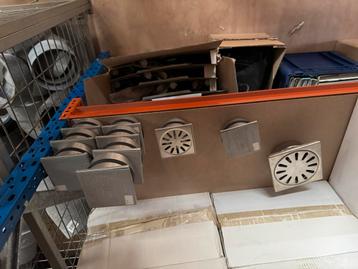 Douche putjes 10cm en 15cm beschikbaar voor biedingen