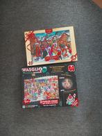 Puzzel thema kerst wasgij en Gibson, Hobby en Vrije tijd, Denksport en Puzzels, Ophalen of Verzenden, 500 t/m 1500 stukjes, Zo goed als nieuw