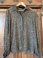 Liu Jo Blouse Dierenprint Maat 36/38, Ophalen of Verzenden, Zo goed als nieuw, Maat 36 (S), Zwart