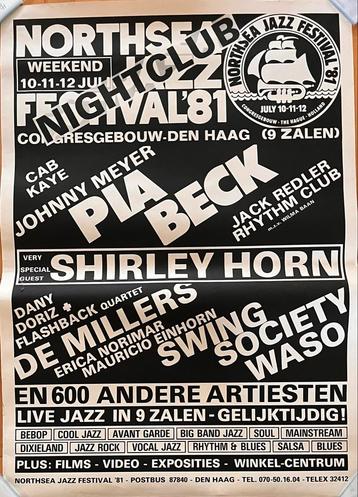 North Sea Jazz Festival '81 Poster beschikbaar voor biedingen