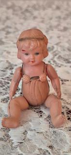 Vintage Celluloid Popje met Rammelaar, Antiek en Kunst, Ophalen of Verzenden