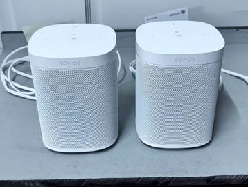 Sonos One Stereoset - Perfect Geluid! beschikbaar voor biedingen