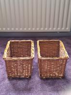 2 kleine rieten mandjes, Mand, Nieuw, Ophalen of Verzenden, Riet