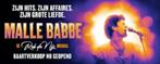 Malle Babbe, 2 tickets vrijdag 19 september 20uur. Rij 15, Twee personen, September