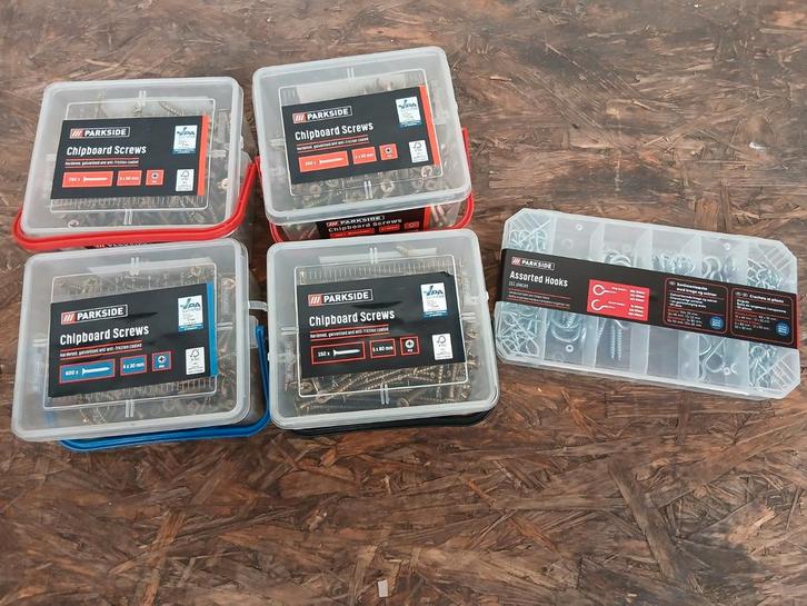 Parkside Schroeven en Assortiment - Nieuw!, Antiek en Kunst, Antiek | Gereedschap en Instrumenten, Ophalen of Verzenden