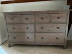 Ikea Hemnes kast grijs bruin 8 lades, Huis en Inrichting, Kasten | Ladekasten, Ophalen, 5 laden of meer, 50 tot 100 cm, Zo goed als nieuw