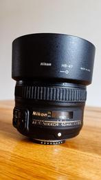 Nikon AF-S Nikkor 50mm 1.8G, Audio, Tv en Foto, Zo goed als nieuw, Standaardlens, Verzenden