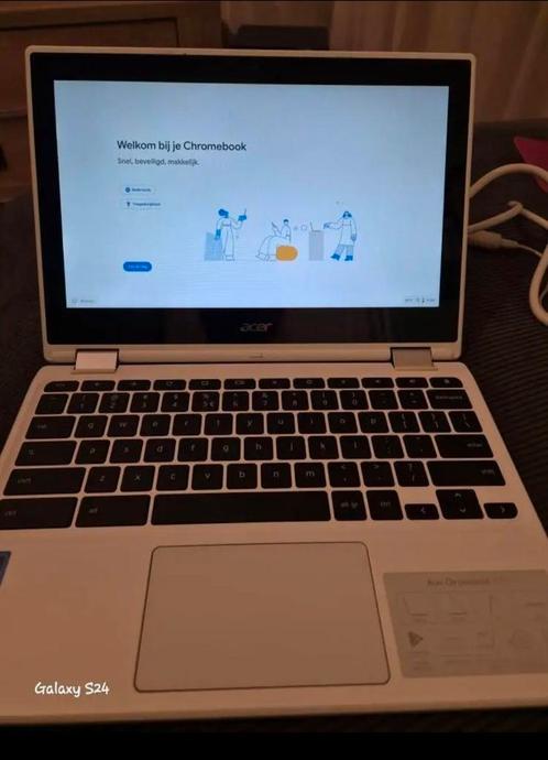zgan acer chromebook, Computers en Software, Chromebooks, Zo goed als nieuw, 14 inch, 4 GB of minder, 64 GB, Touchscreen, Ophalen