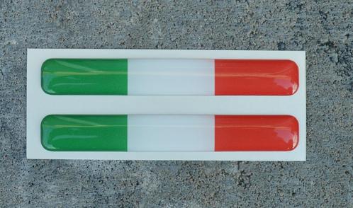 set Italiaanse vlag stickers - Moto Guzzi MV Ducati Aprilia, Motoren, Accessoires | Stickers, Verzenden