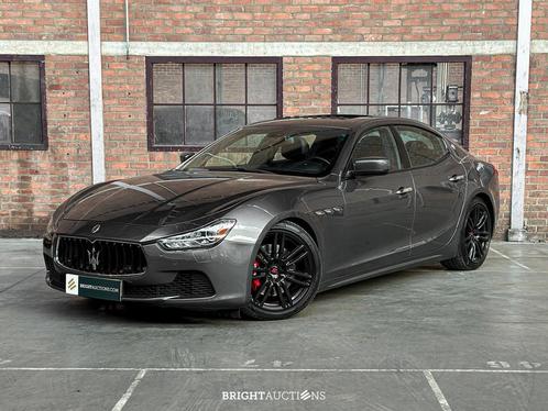 Maserati Ghibli S Q4 3.0 V6 (bj 2014, automaat), Auto's, Maserati, Bedrijf, Te koop, Ghibli, Benzine, Sedan, Automaat, Zilver of Grijs