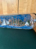 Glazen fles met boot, Antiek en Kunst, Ophalen