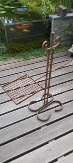 smeedijzeren barbecue-accessoir of haardstel, Huis en Inrichting, Ophalen, Gebruikt, Overige soorten