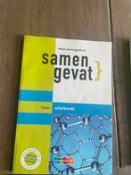 Samengevat scheikunde, Ophalen of Verzenden, Zo goed als nieuw, HAVO, Scheikunde