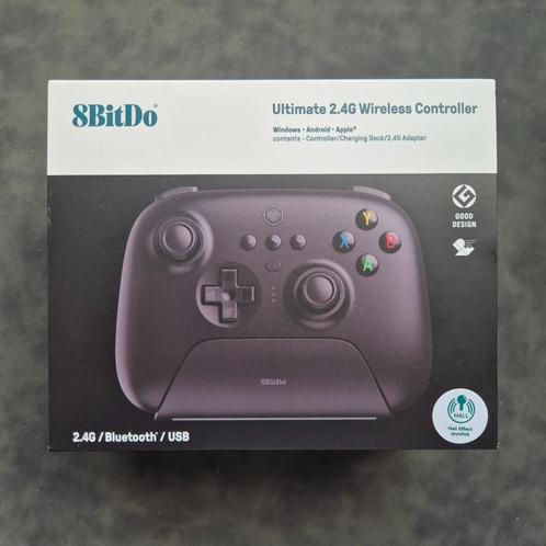 8BitDo Ultimate 2.4g Wireless Controller - Windows - Android, Computers en Software, Joysticks, Nieuw, Ophalen of Verzenden