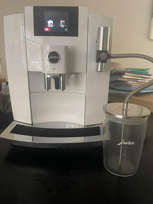 Jura E8, Witgoed en Apparatuur, Koffiezetapparaten, Gebruikt, Koffiemachine, Ophalen