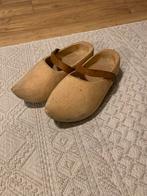Brocante klompen met leren band!, Antiek en Kunst, Ophalen of Verzenden