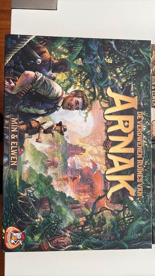 De verdwenen ruïnes van Arnak +2 uitbreidingen, Hobby en Vrije tijd, Gezelschapsspellen | Bordspellen, Zo goed als nieuw, Ophalen of Verzenden