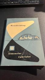 Handleiding VW Volkswagen Kever 1953, nette staat, Ophalen