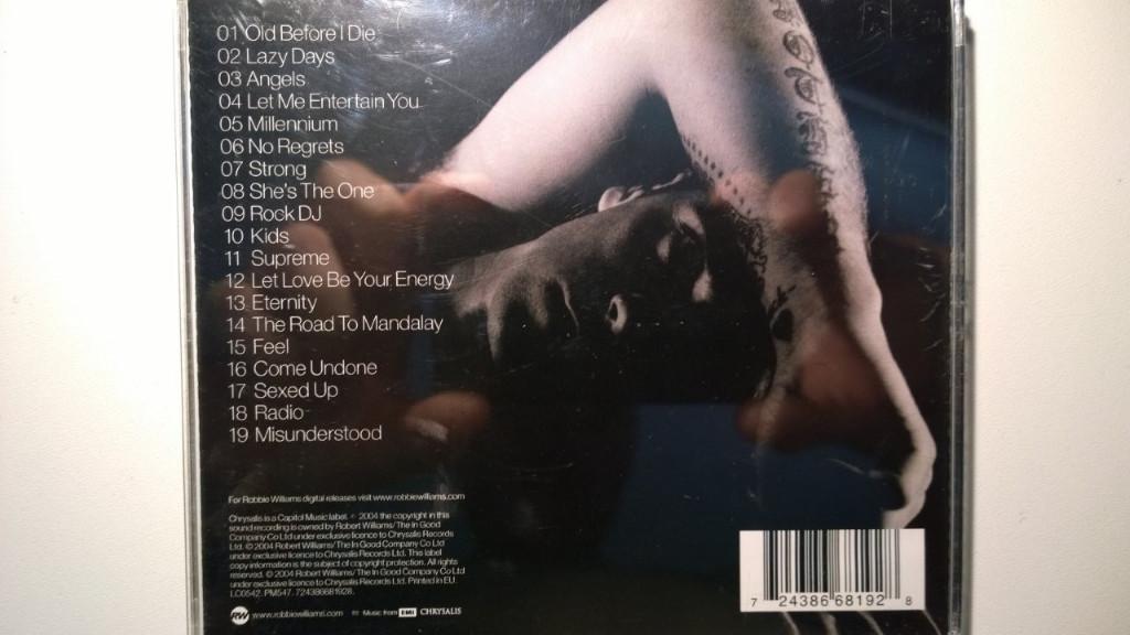 Robbie Williams - Greatest Hits, Ophalen of Verzenden, Zo goed als nieuw