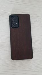 Hoesje Samsung Galaxy A52 echt hout Wenge, Ophalen of Verzenden, Zo goed als nieuw