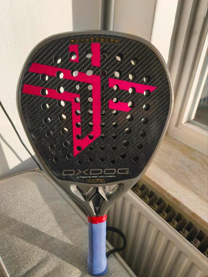 Oxdog Ultimate Pro Padel Racket (2024), Sport en Fitness, Padel, Gebruikt, Padelracket, Ophalen of Verzenden