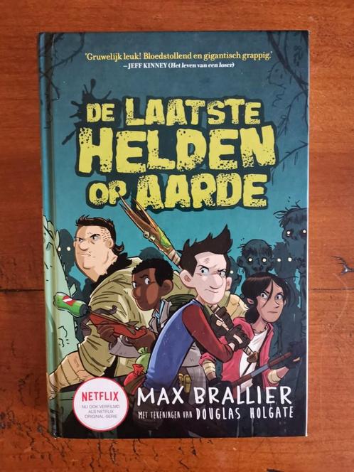 Max Brallier - De laatste helden op aarde, Boeken, Kinderboeken | Jeugd | 10 tot 12 jaar, Zo goed als nieuw, Ophalen of Verzenden