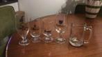 Verschillende bierglazen zie beschrijving., Ophalen, Nieuw, Glas of Glazen, Duvel