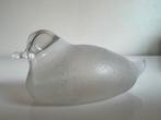 Vintage Design Glass Bird Vogel Glas & Licht Zwitserland 80s, Antiek en Kunst, Ophalen of Verzenden