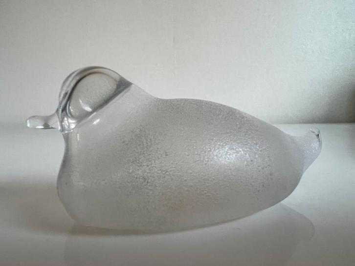 Vintage Design Glass Bird Vogel Glas & Licht Zwitserland 80s, Antiek en Kunst, Kunst | Designobjecten, Ophalen of Verzenden