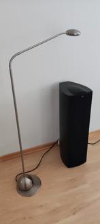 Moderne stijlvolle staande design lamp RVS verstelbaar, Ophalen, Overige materialen, Modern design RVS, Zo goed als nieuw